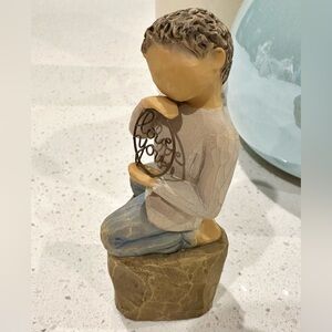 Willow Tree “Love you too” sculpted figure by Susan Lordi